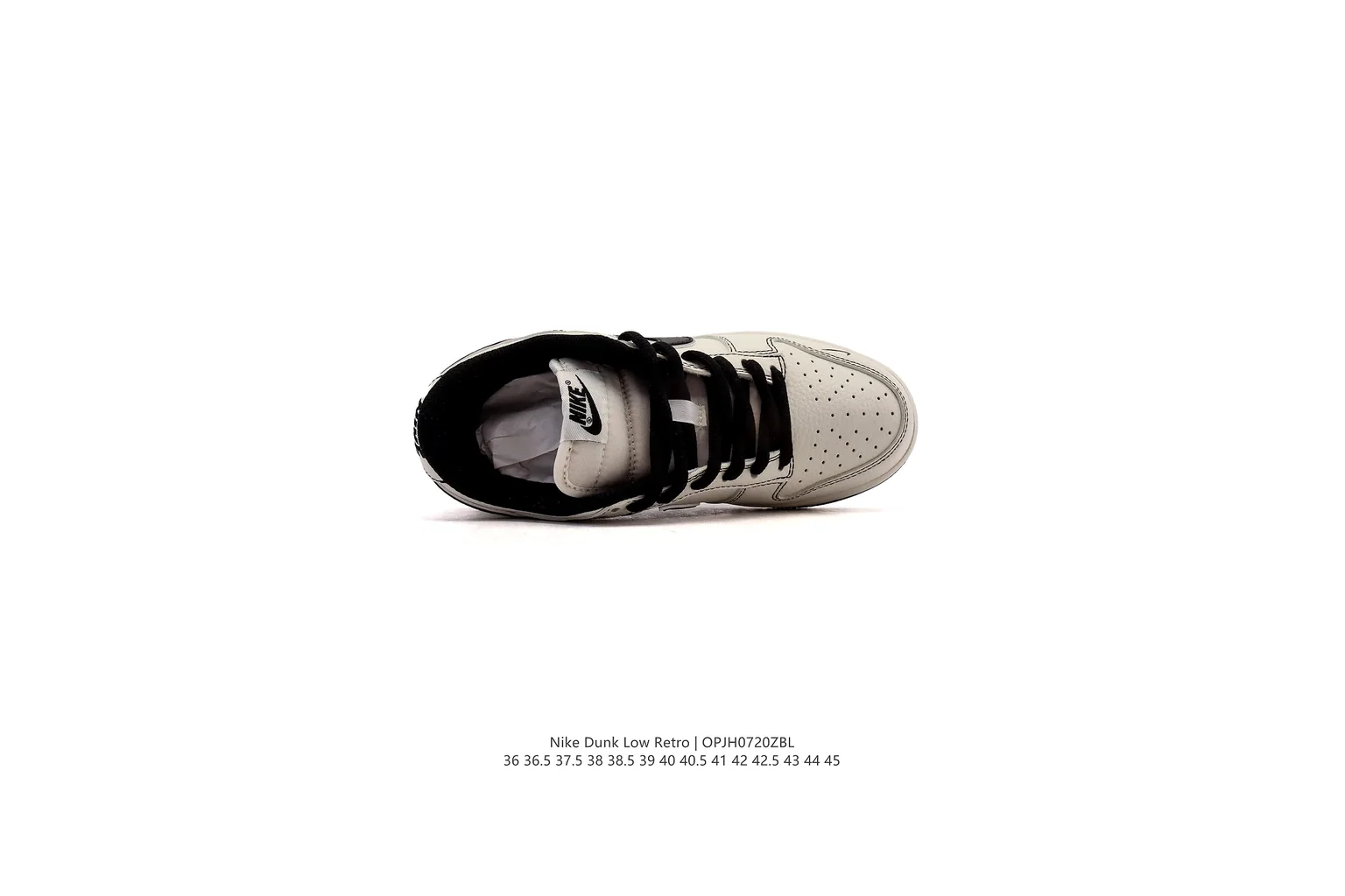 Nike Air Force 1 Low Sail Black court low top six photo view thumbnail 2