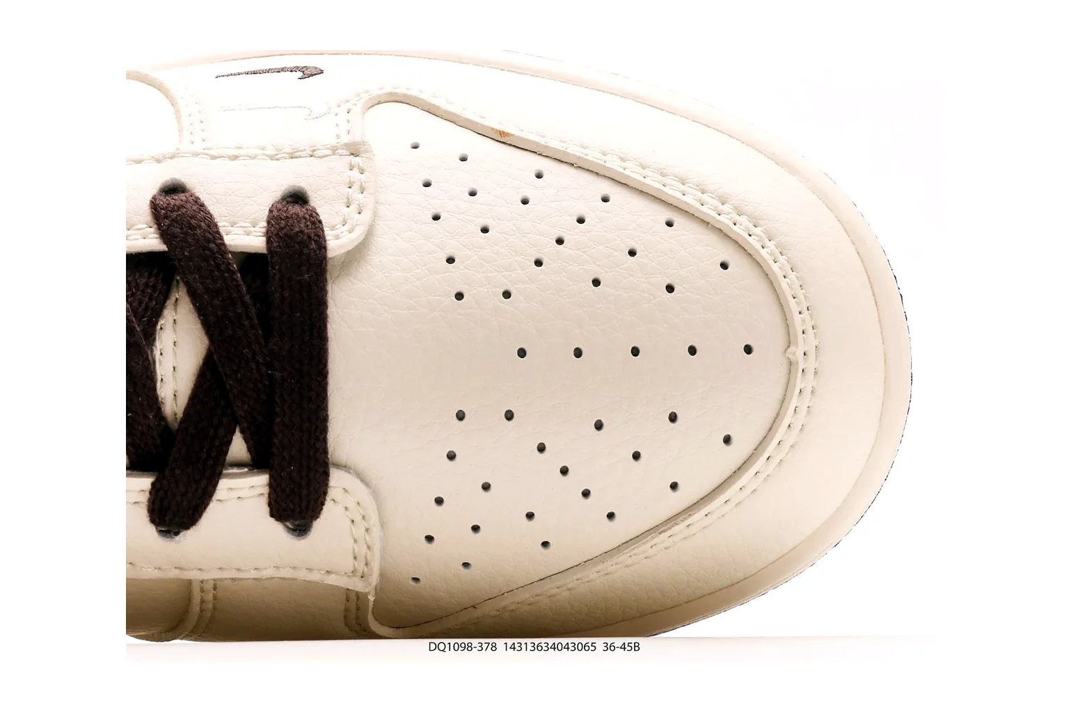 Nike Air Force 1 Low Sail Black court low top six photo view thumbnail 5