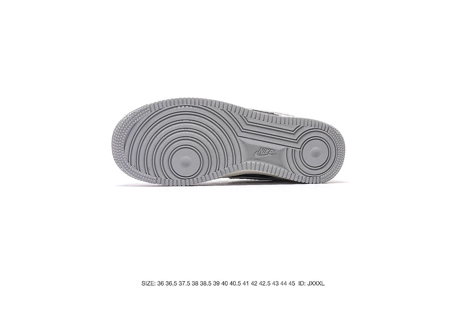 kakosheetbase.com Nike Air Force 1 White Black Text 9009 white-black low-top image thumbnail 5