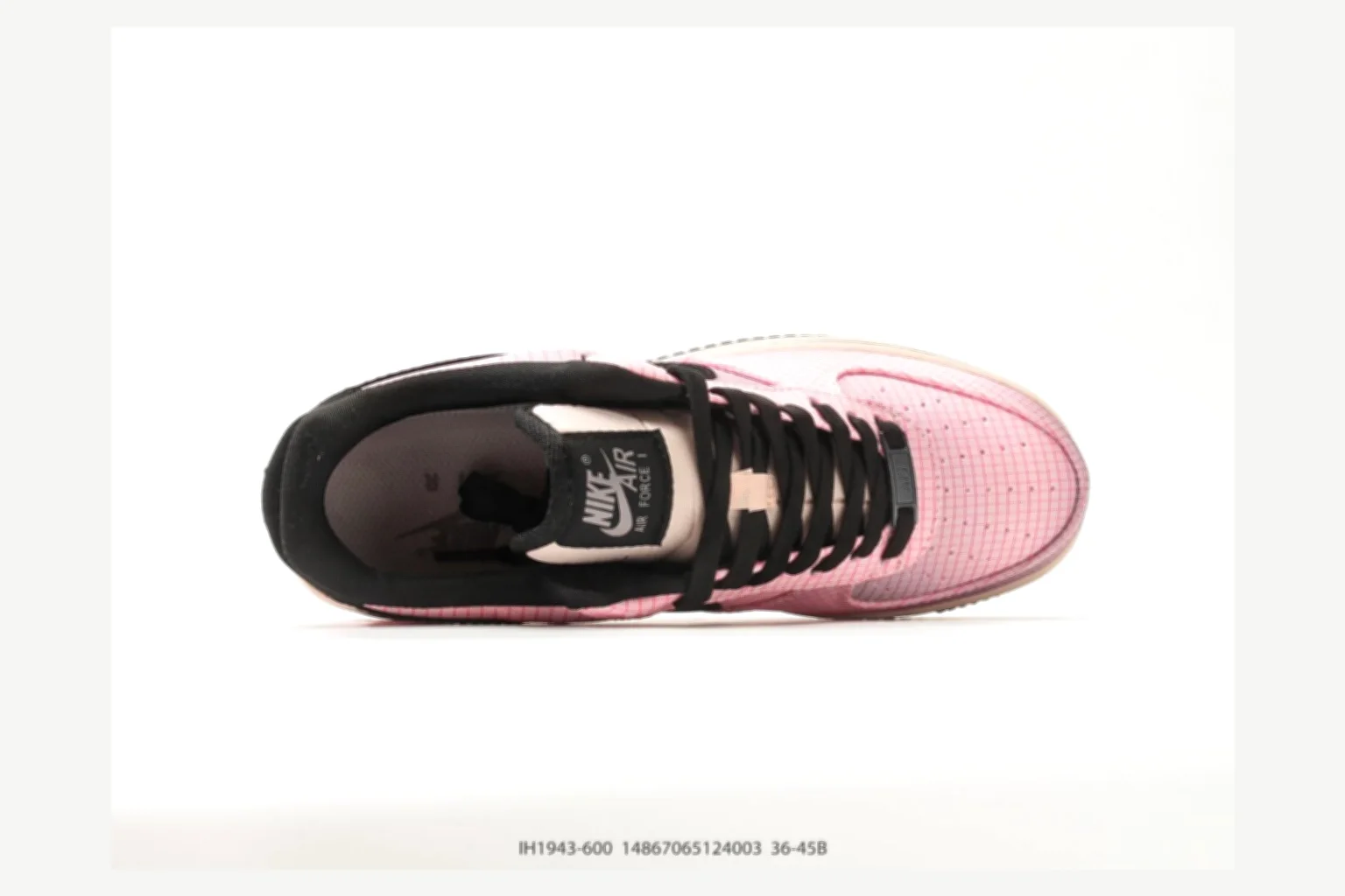 Nike Air Force 1 White Red Low Top spreadsheet record image SKU 1182167166 thumbnail 2