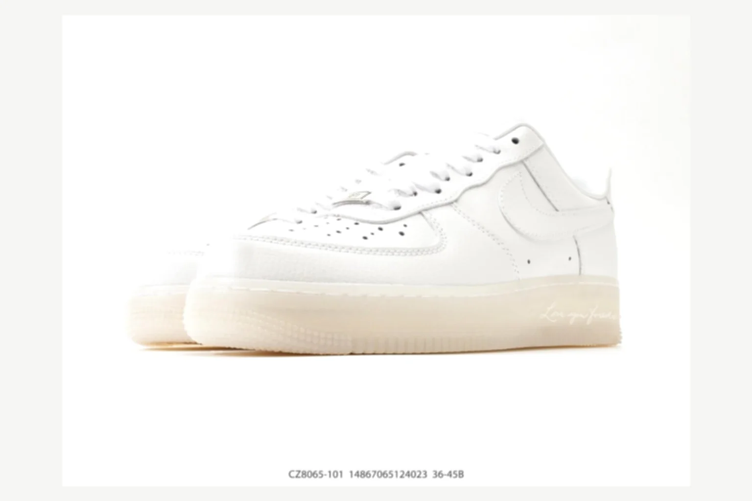 Nike Air Force 1 Brown Cream Low Top spreadsheet record image SKU 1182167171