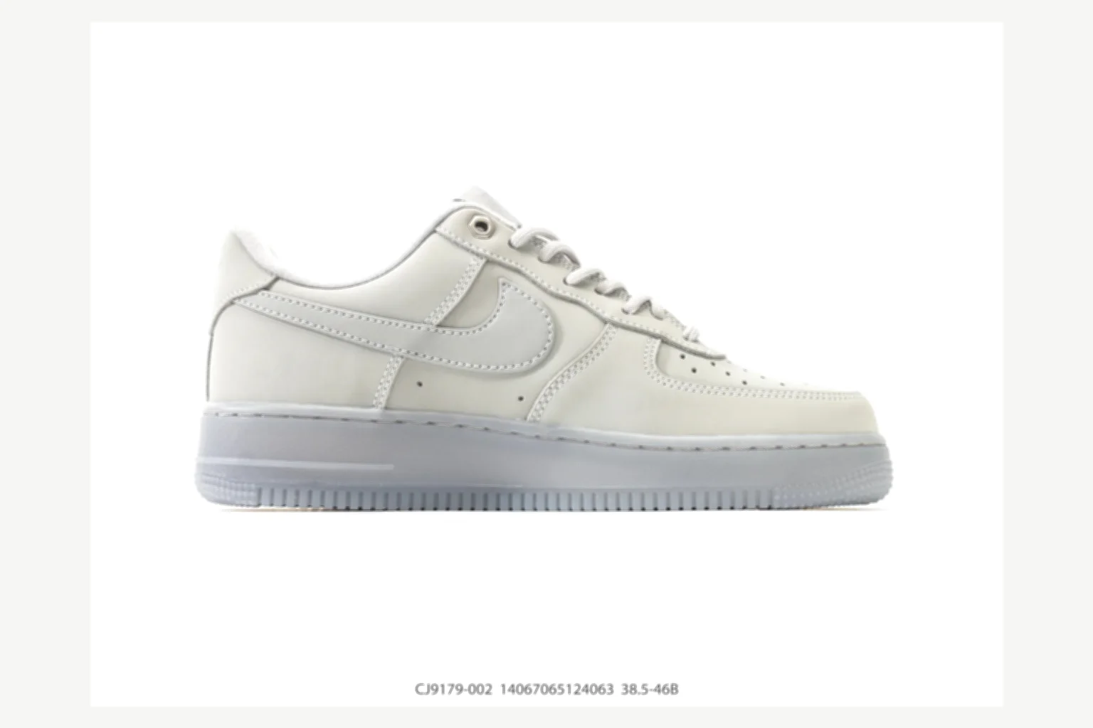 Nike Air Force 1 Black Gray Low Top spreadsheet record image SKU 1182167177 thumbnail 6