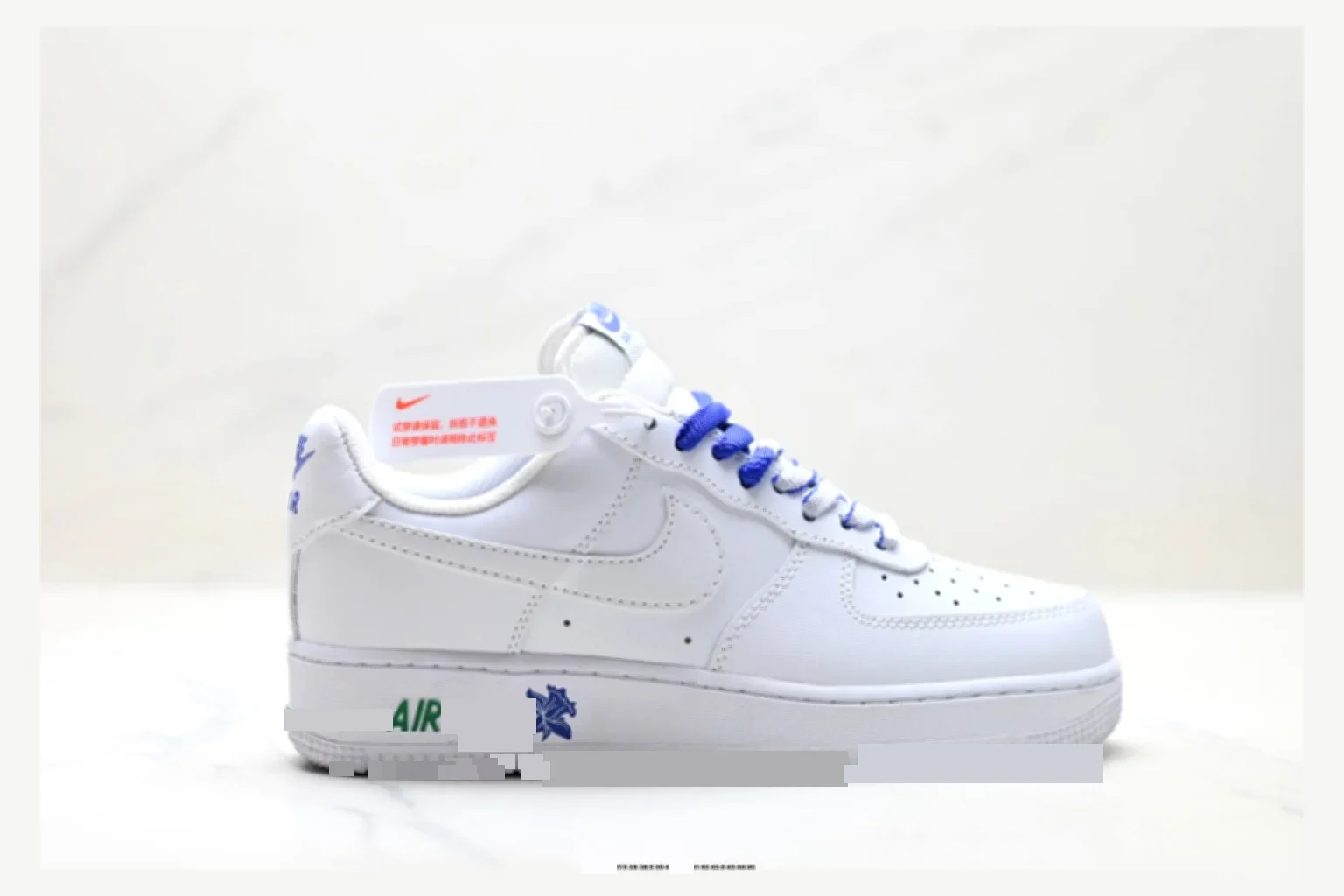 Nike Air Force 1 Silver Gray Low Top spreadsheet record image SKU 1182167439