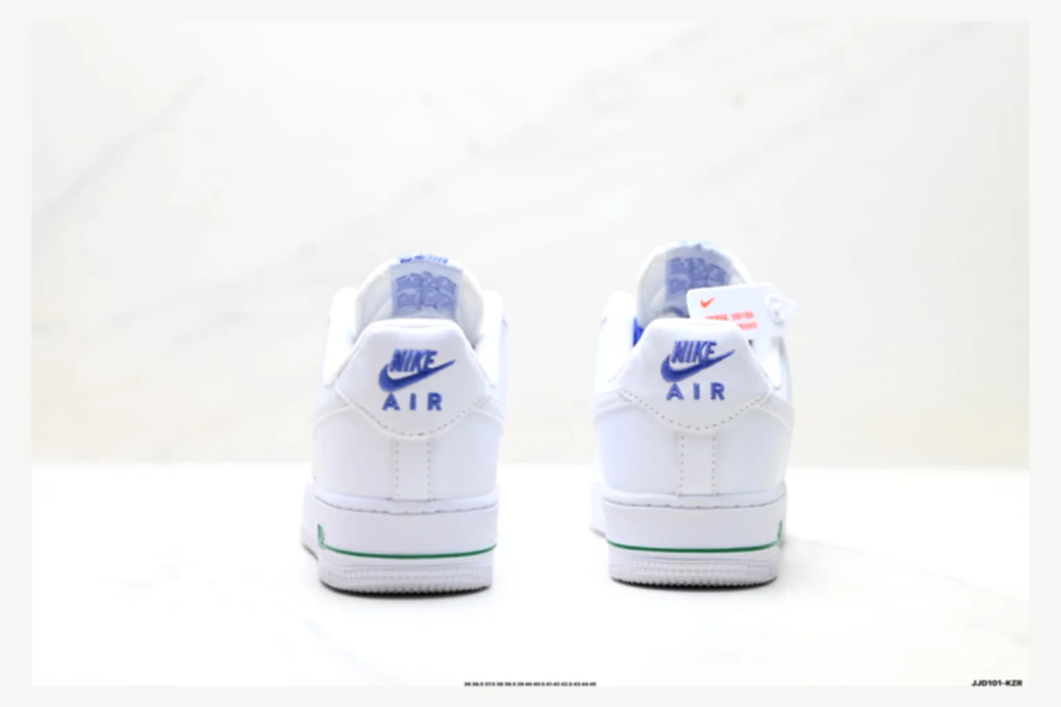 Nike Air Force 1 Silver Gray Low Top spreadsheet record image SKU 1182167439 thumbnail 5