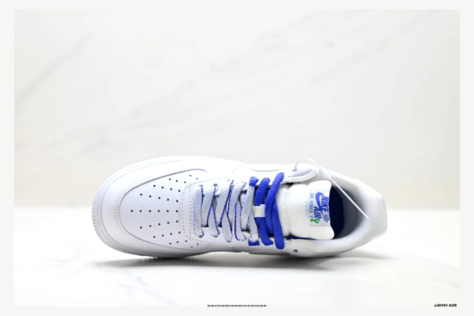 Nike Air Force 1 Silver Gray Low Top spreadsheet record image SKU 1182167439 thumbnail 6