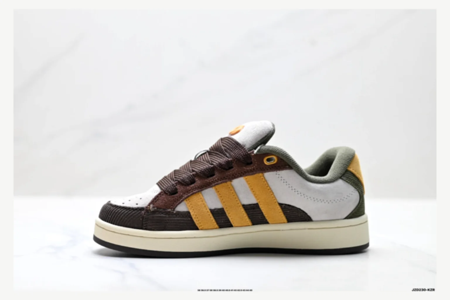 Adidas Campus Brown Yellow Low Top spreadsheet record image SKU 1182167515 thumbnail 2