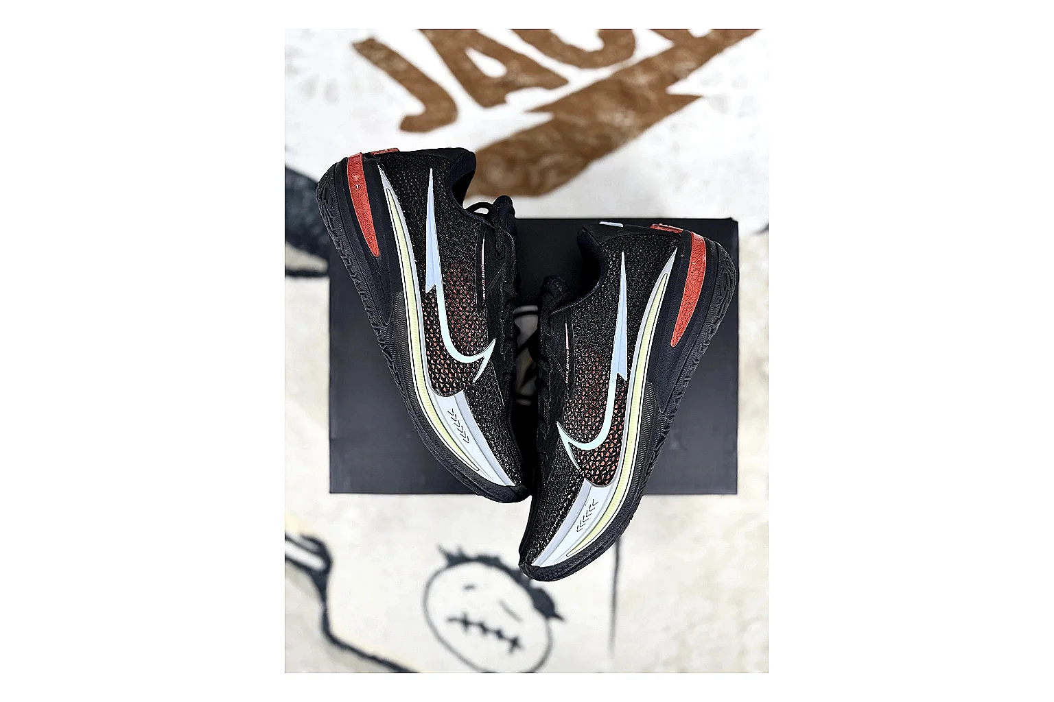 Nike Air Zoom Gt Cut Mixed Sneakers spreadsheet record image SKU 1194925021