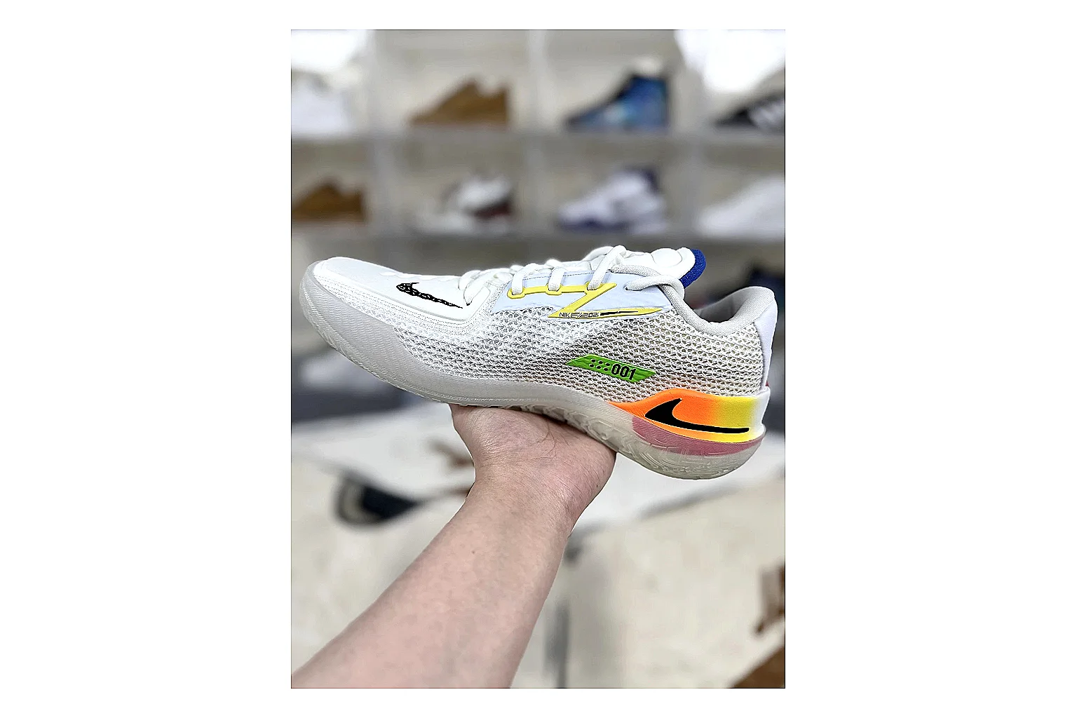 Nike Air Zoom Gt Cut Mixed Sneakers spreadsheet record image SKU 1194925089 thumbnail 2