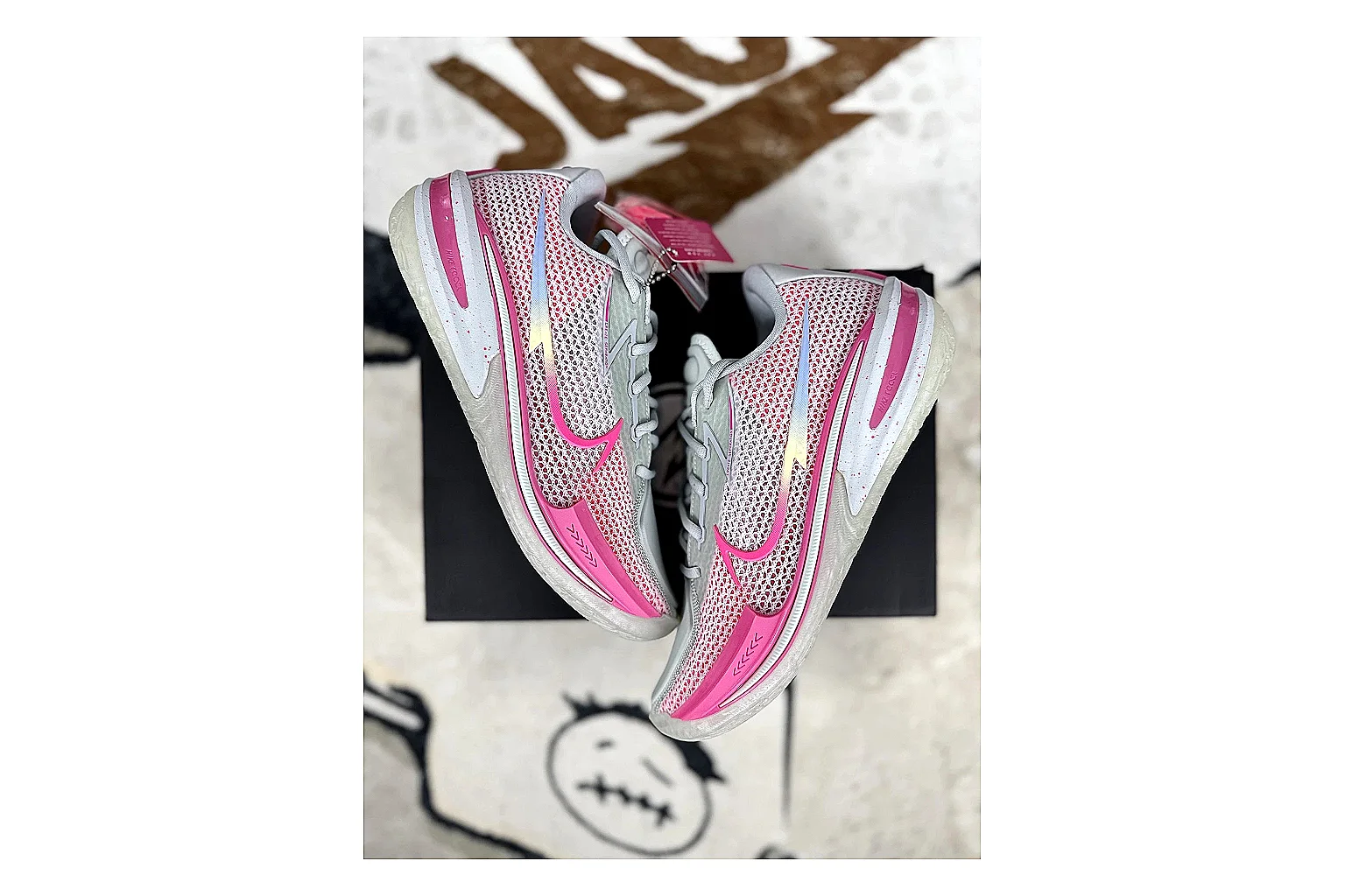 Nike Air Zoom Gt Cut Mixed Sneakers spreadsheet record image SKU 1194925284