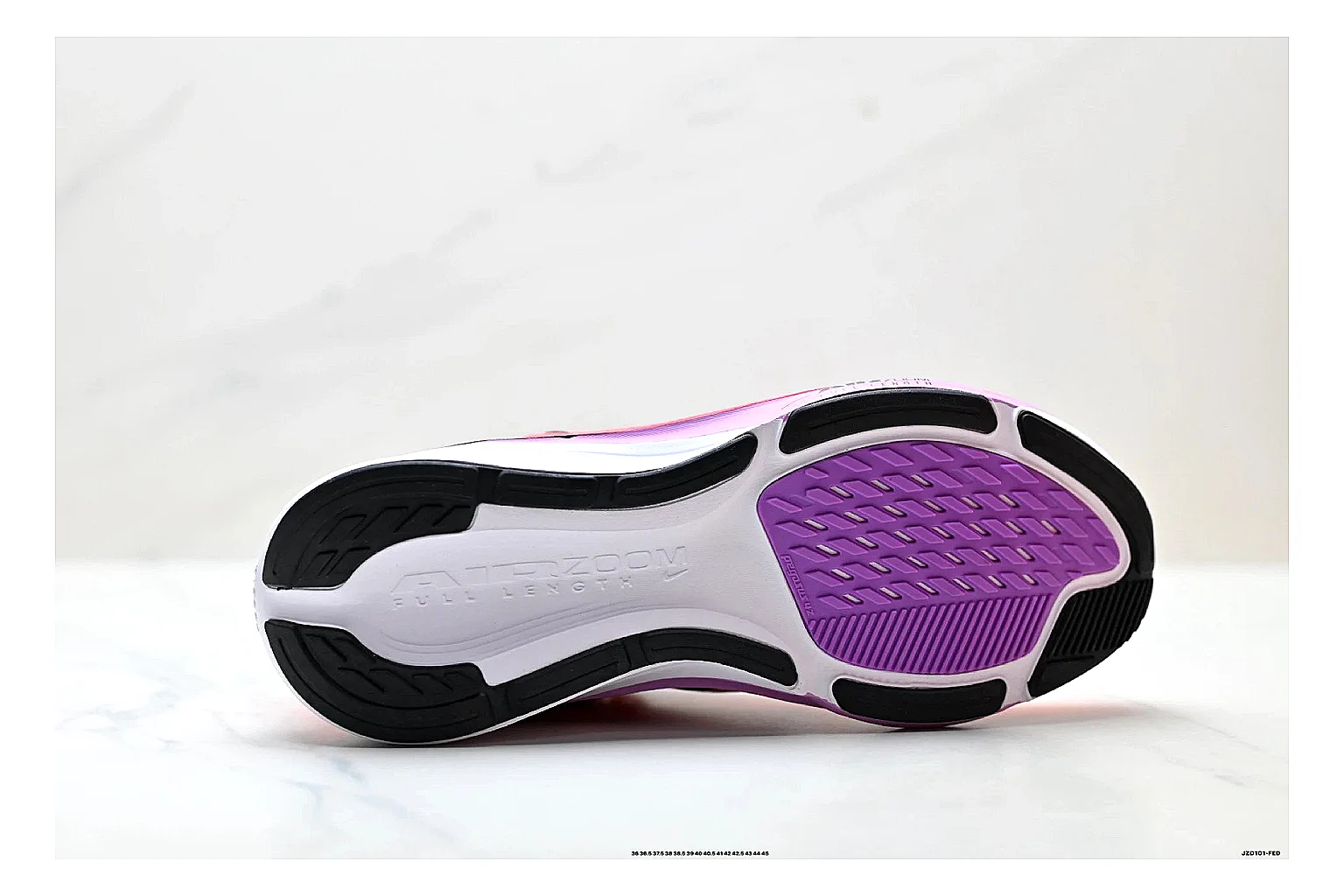 Nike Air Zoom Pegasus Pink Black Sneakers spreadsheet record image with pink black running sneakers with mesh texture, side-profile shape, upper panel lines, and outsole detail