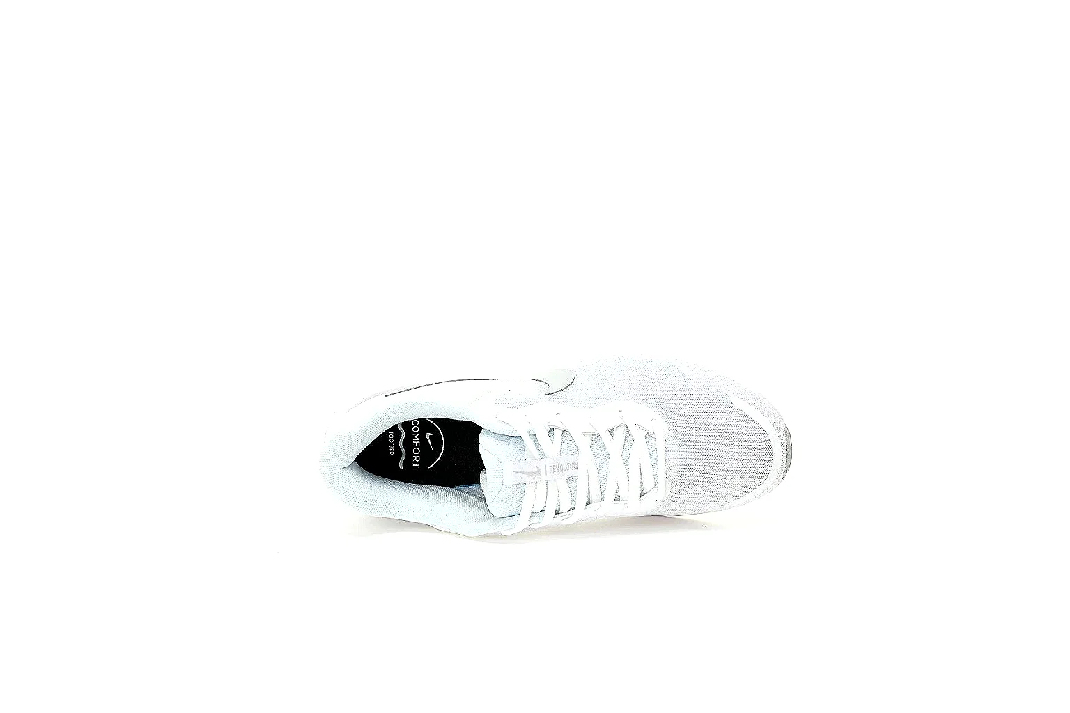 Kako Sheetbase record image for Nike All White Low Court Sneaker thumbnail 3