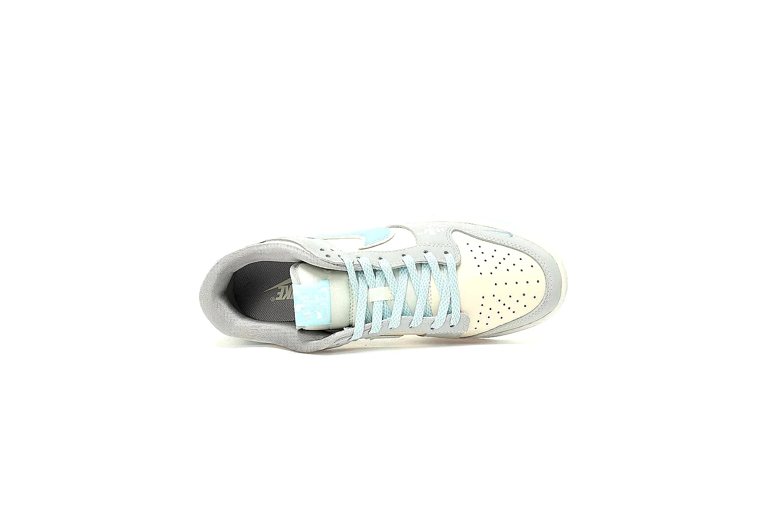 Kako Sheetbase record image for Nike Aqua White Low Court thumbnail 2