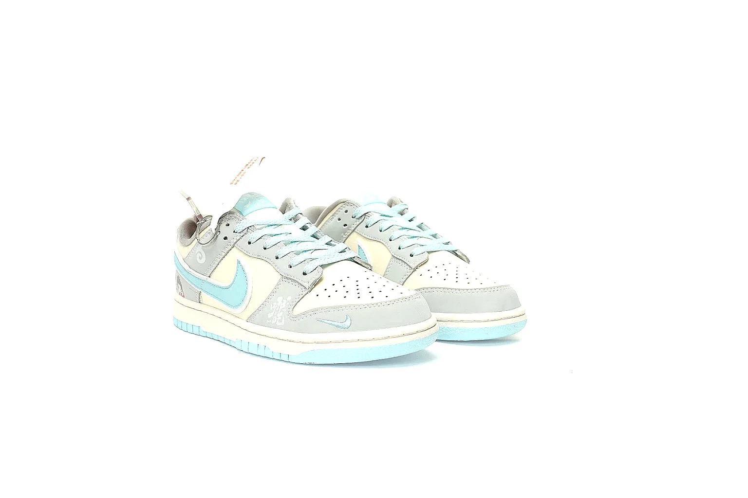 Kako Sheetbase record image for Nike Aqua White Low Court thumbnail 4