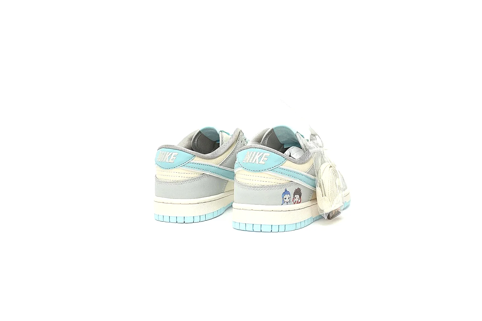 Kako Sheetbase record image for Nike Aqua White Low Court thumbnail 5