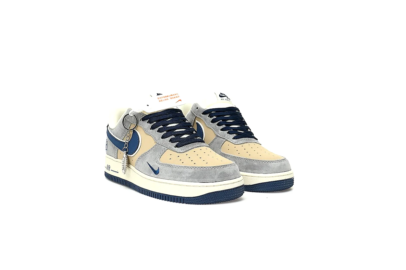 Kako Sheetbase record image for Nike Beige Blue Low Court thumbnail 5