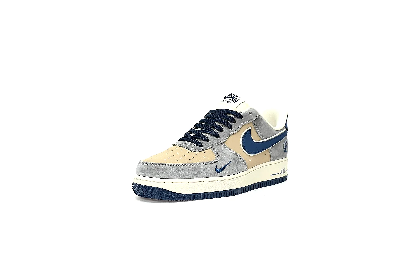 Kako Sheetbase record image for Nike Beige Blue Low Court thumbnail 6