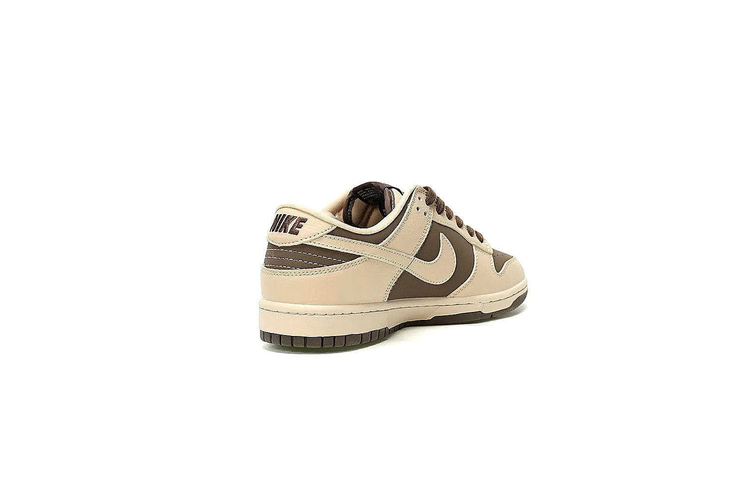 Kako Sheetbase record image for Nike Beige Brown Low Court Sneaker thumbnail 6