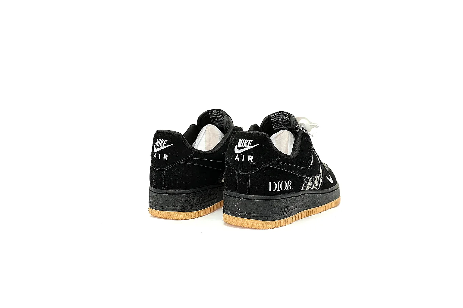 Kako Sheetbase record image for Nike Black Gum Low Court thumbnail 5