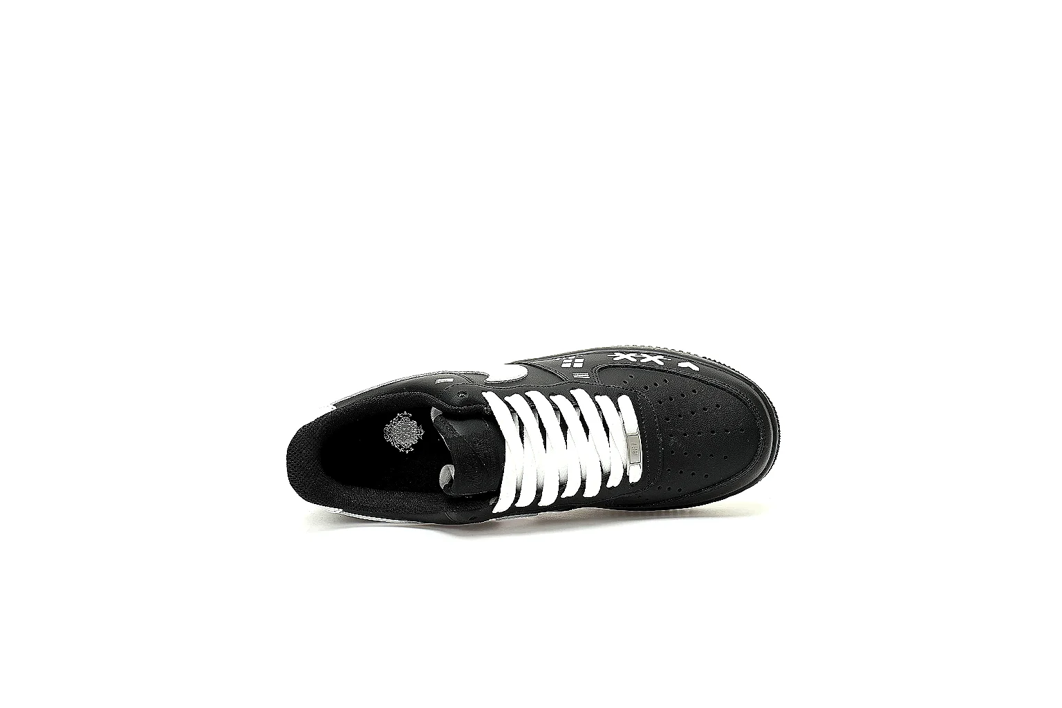 Kako Sheetbase record image for Nike Black White Low Court thumbnail 4