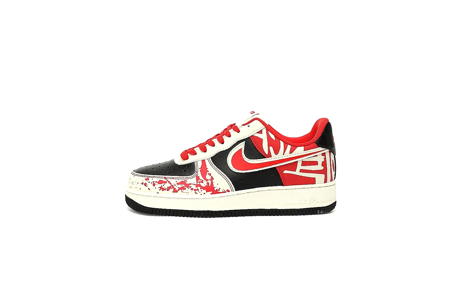 Kako Sheetbase record image for Nike Black White Low Court thumbnail 2