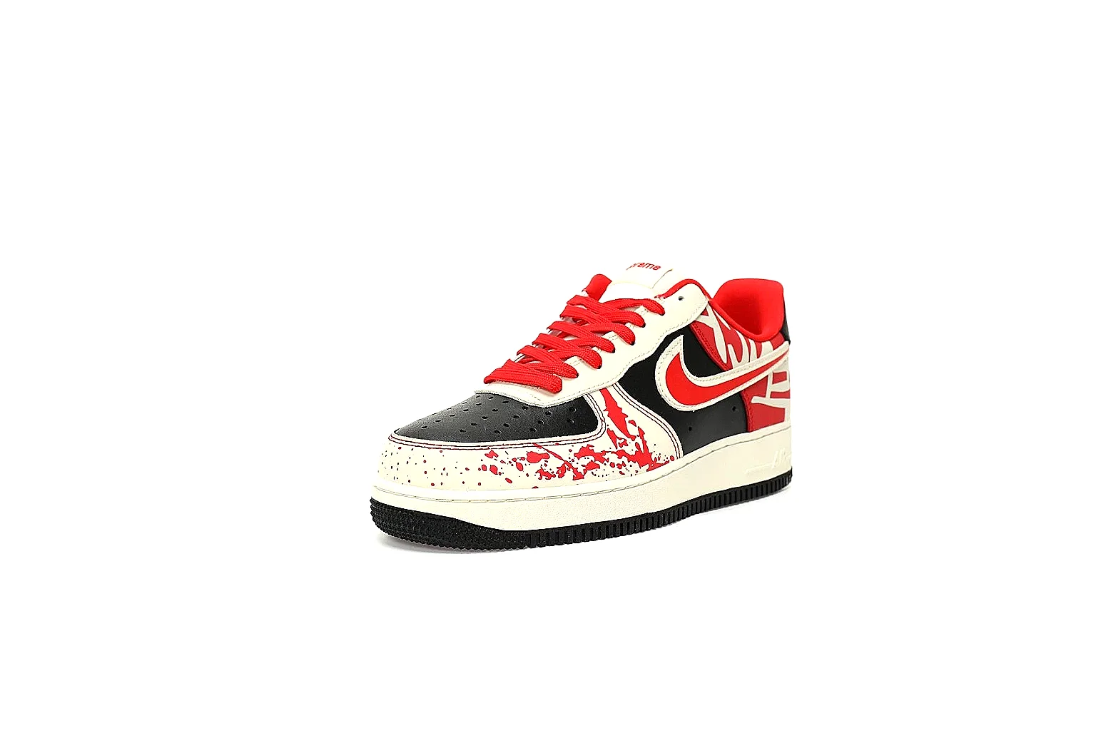 Kako Sheetbase record image for Nike Black White Low Court thumbnail 6