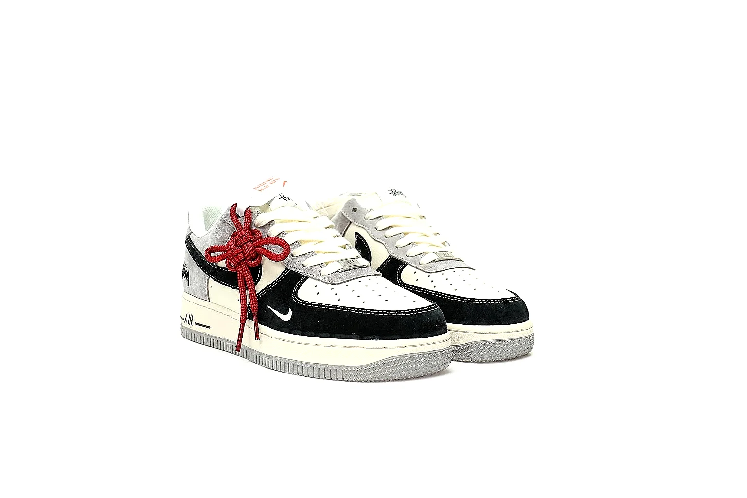 Kako Sheetbase record image for Nike Black White Low Court thumbnail 5