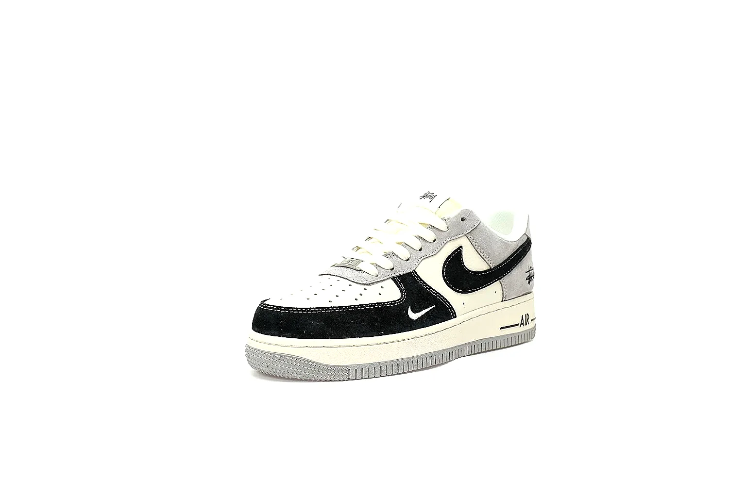 Kako Sheetbase record image for Nike Black White Low Court thumbnail 6