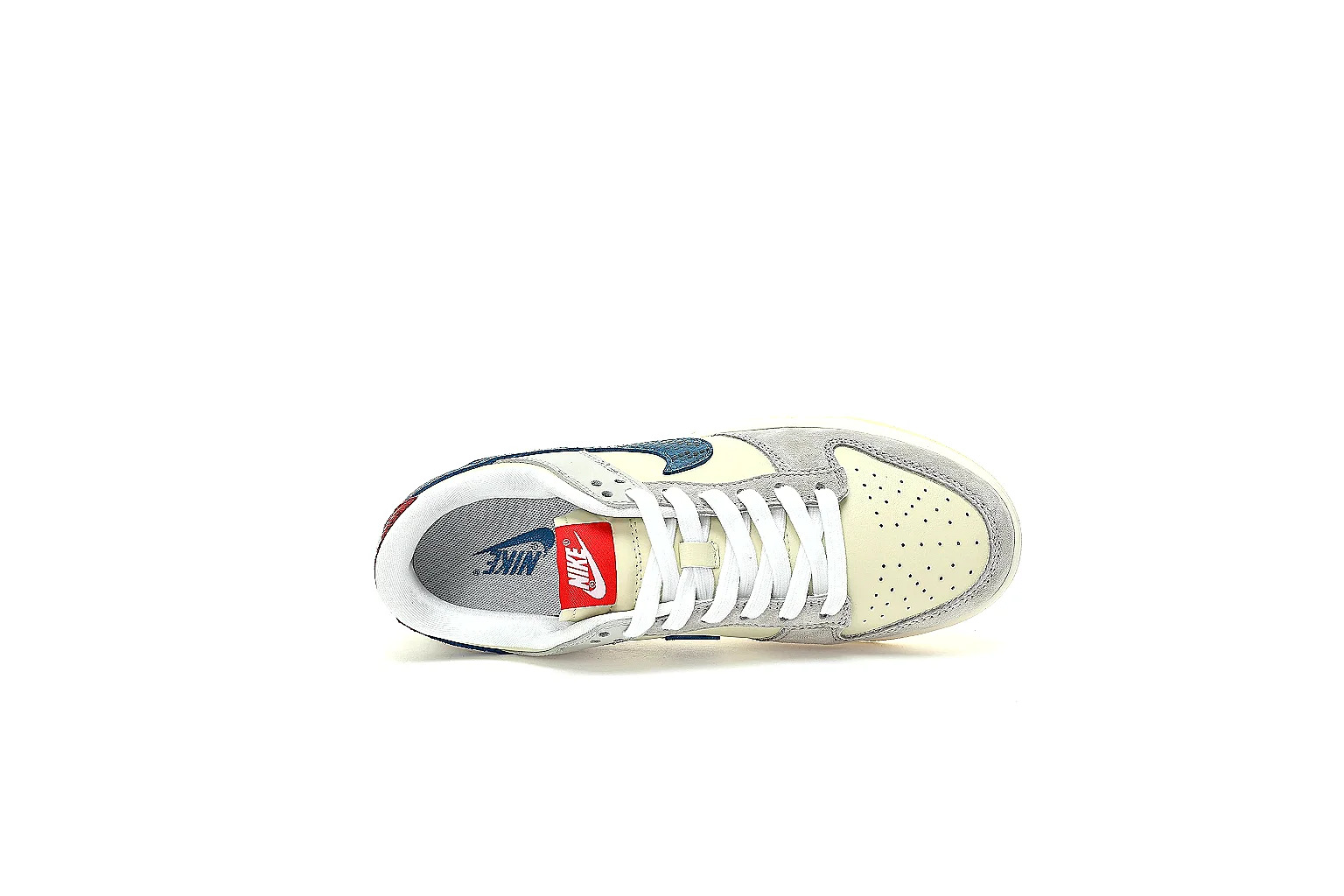Kako Sheetbase record image for Nike Blue Yellow Low Court thumbnail 4