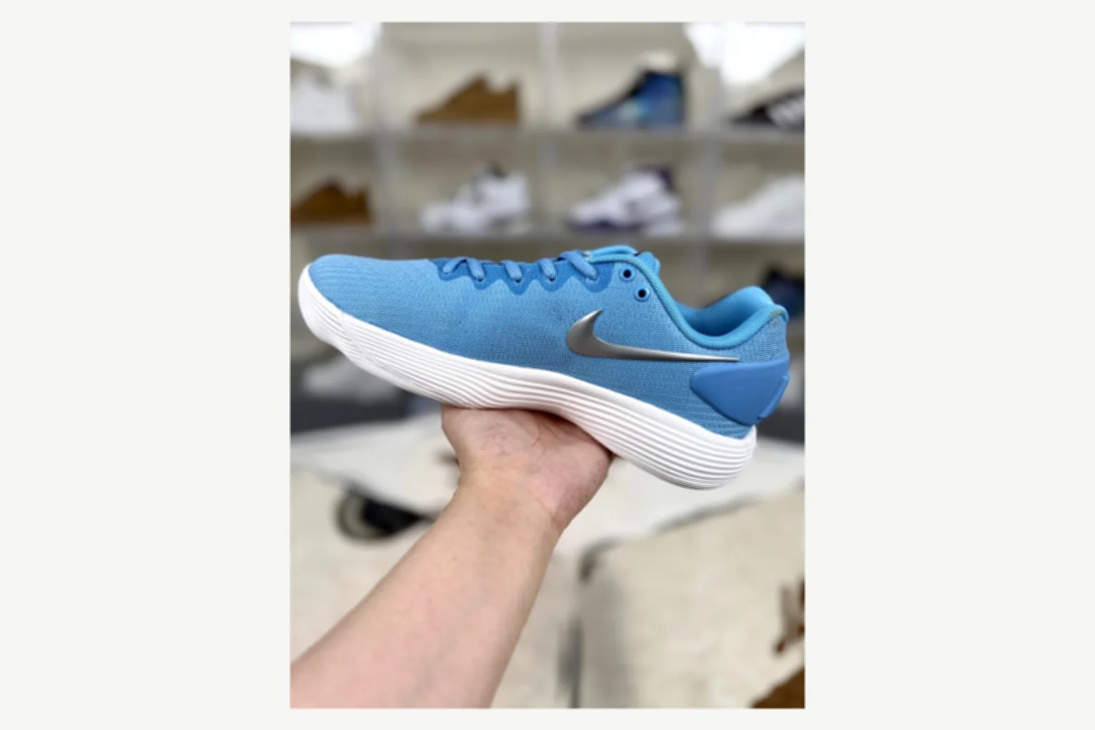 Nike Blue Silver Low Top Runner spreadsheet record image SKU 1194923779 thumbnail 2