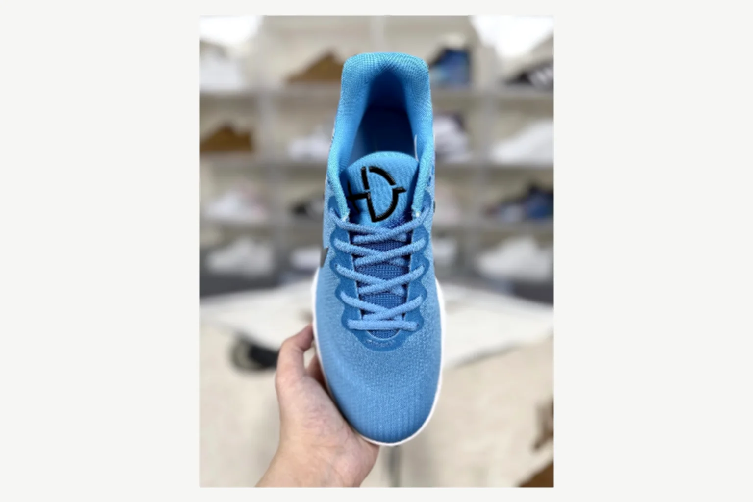 Nike Blue Silver Low Top Runner spreadsheet record image SKU 1194923779 thumbnail 4