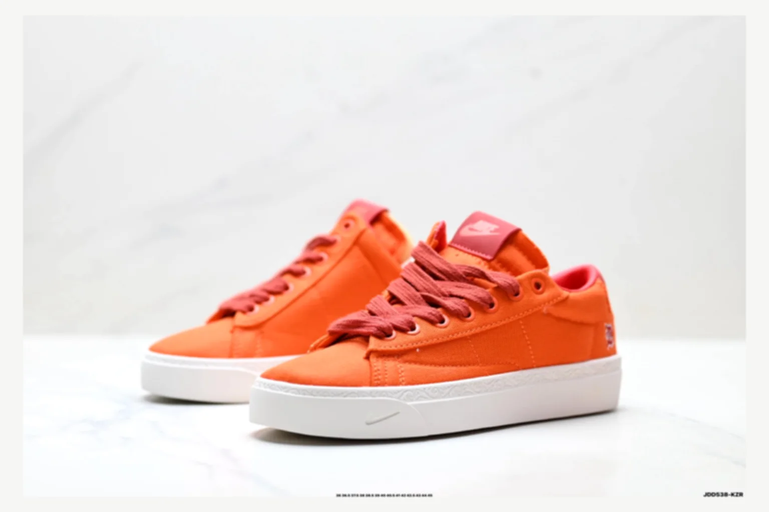 Nike Book Blazer Orange Low Top spreadsheet record image SKU 1182167499 thumbnail 3