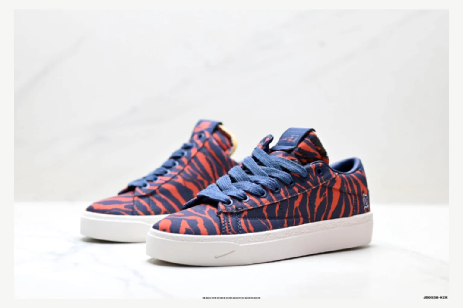 Nike Book Blazer Navy Red Pattern Low Top spreadsheet record image SKU 1182167492 thumbnail 3