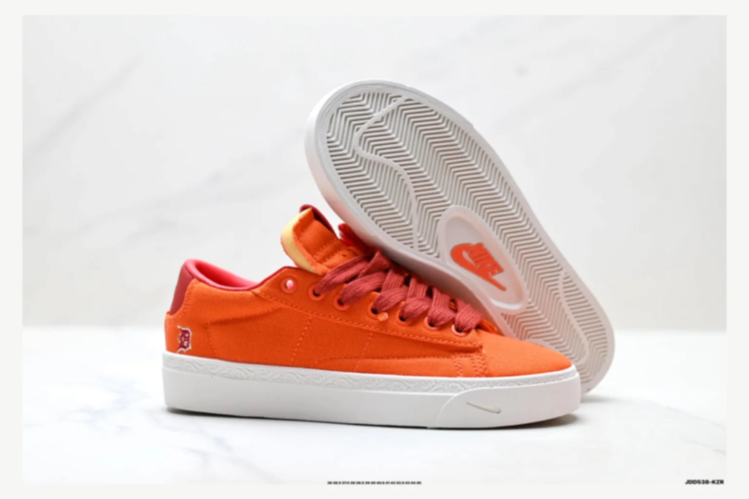 Nike Book Blazer Orange Low Top spreadsheet record image SKU 1182167499 thumbnail 4