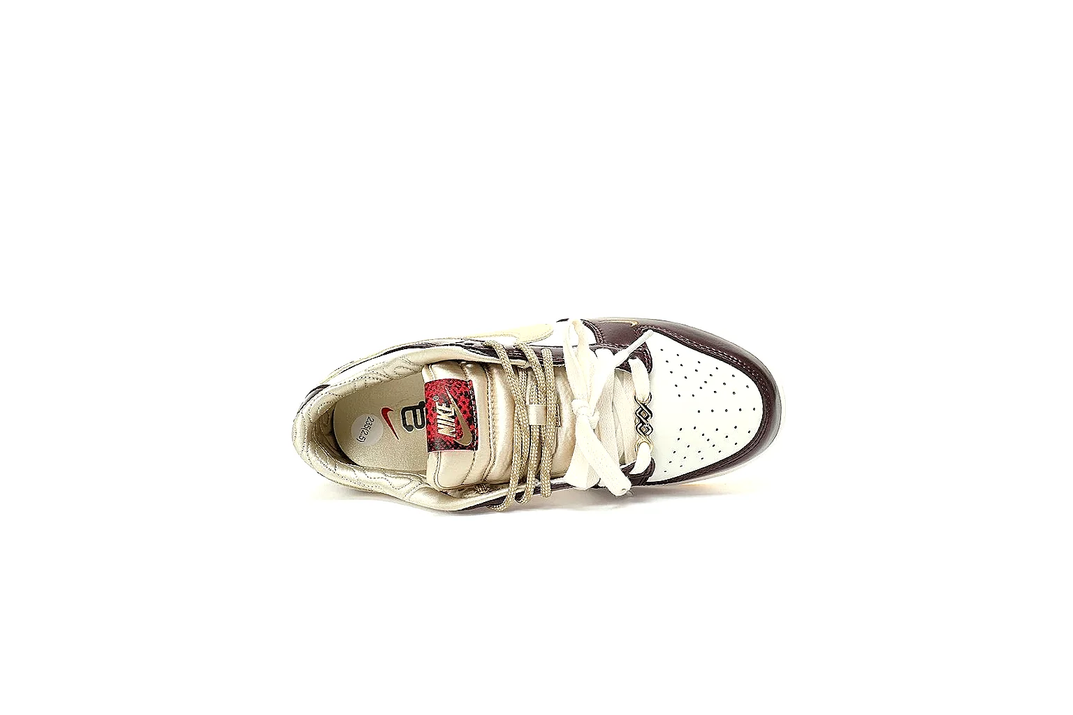 Kako Sheetbase record image for Nike Brown Cream Low Court thumbnail 3