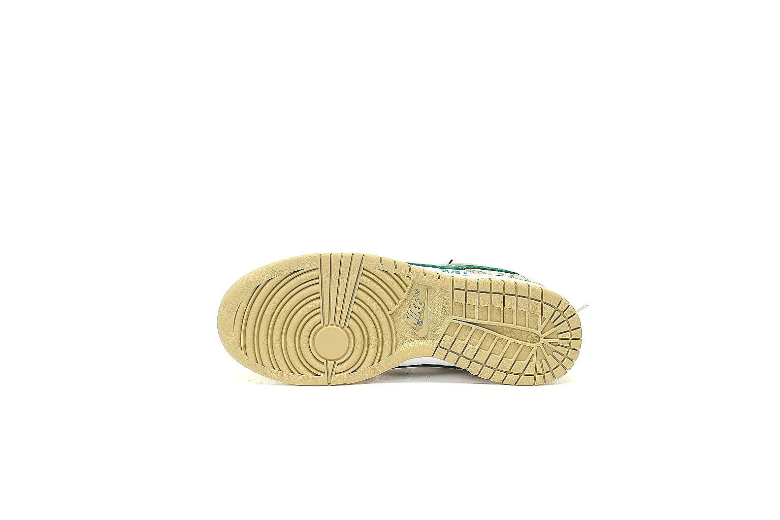 Kako Sheetbase record image for Nike Camo Green Low Court Sneaker thumbnail 4