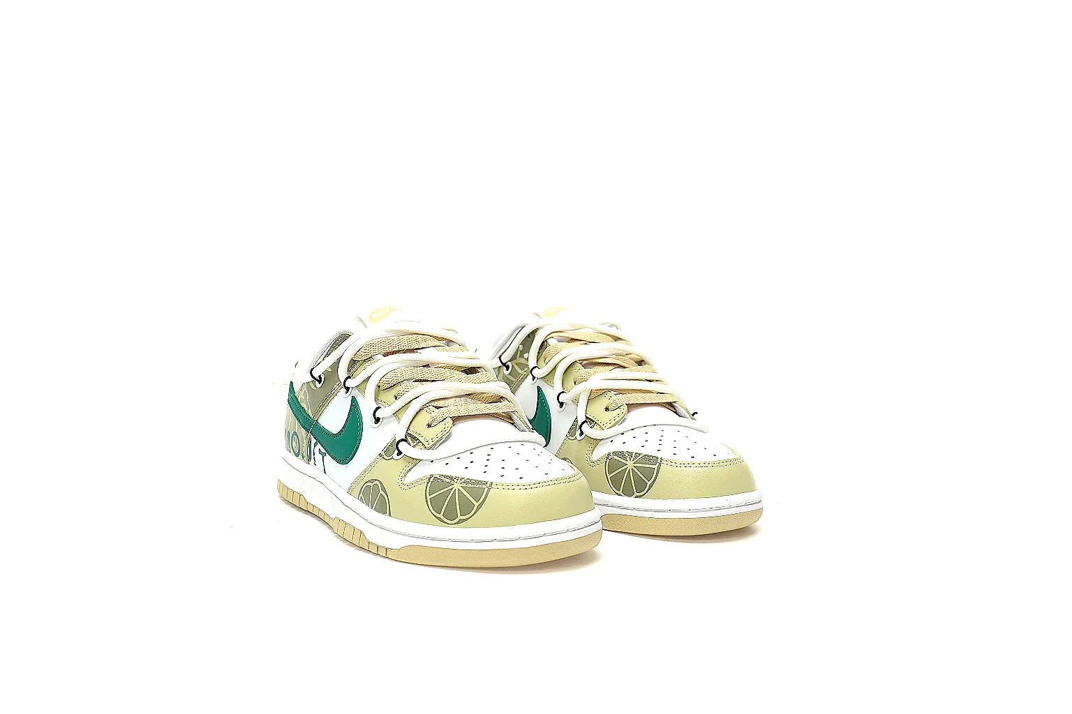 Kako Sheetbase record image for Nike Camo Green Low Court Sneaker thumbnail 5