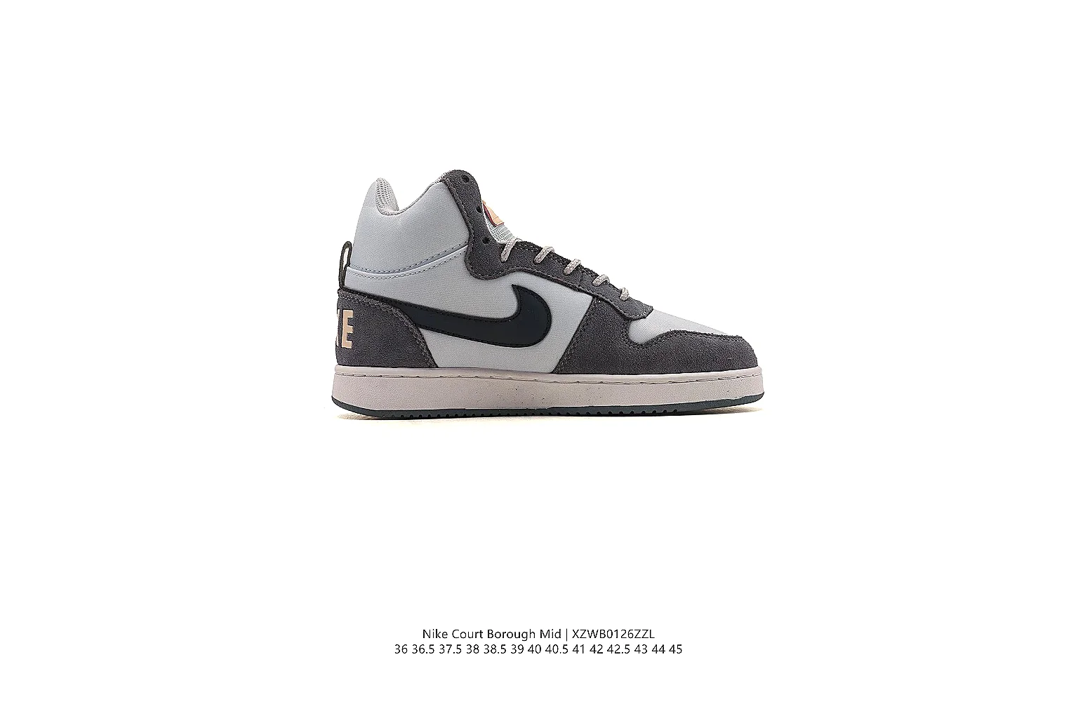kakosheetbase.com Nike Grey Black Court Low 0397 Grey Black low-top product image thumbnail 2