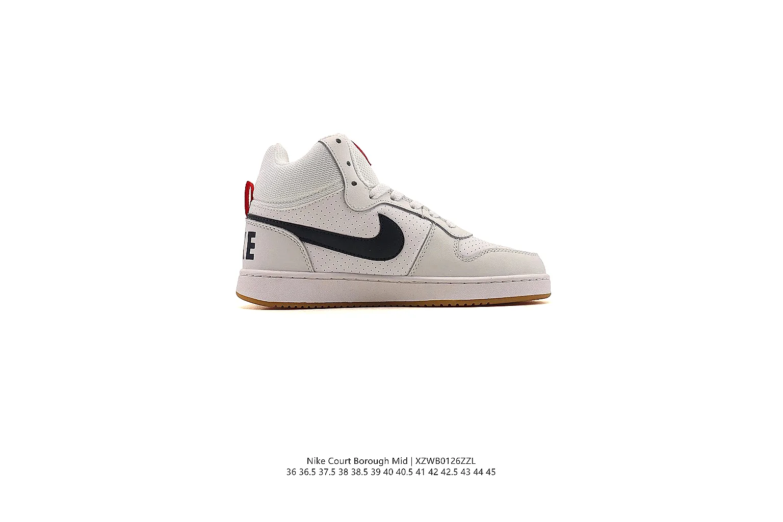 kakosheetbase.com Nike White Black Court Low 0414 White Black low-top product image thumbnail 2