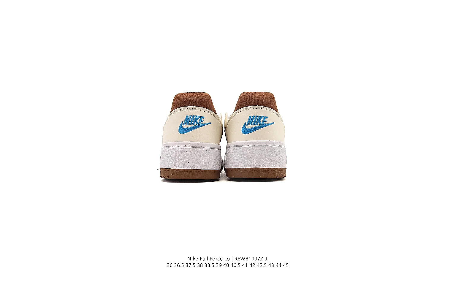 kakosheetbase.com Nike White Brown Court Low 0376 White Brown low-top product image thumbnail 4