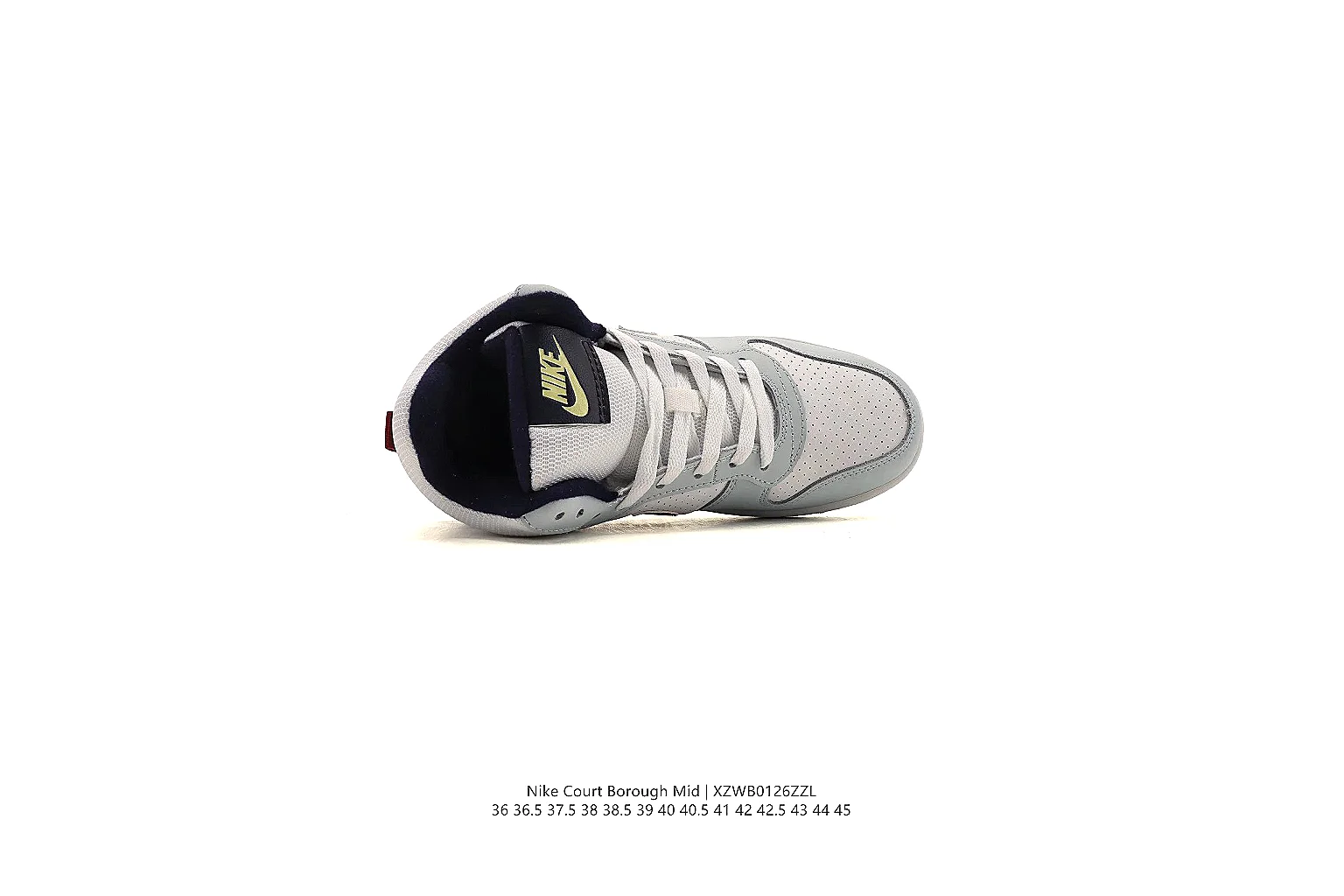 kakosheetbase.com Nike White Burgundy Court Low 0408 White Burgundy low-top product image thumbnail 3