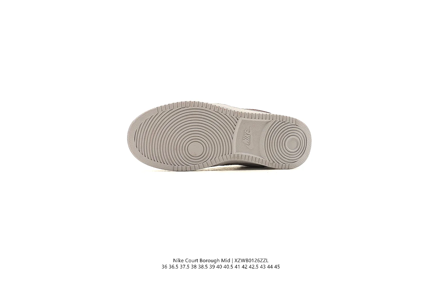 kakosheetbase.com Nike White Burgundy Court Low 0408 White Burgundy low-top product image thumbnail 5