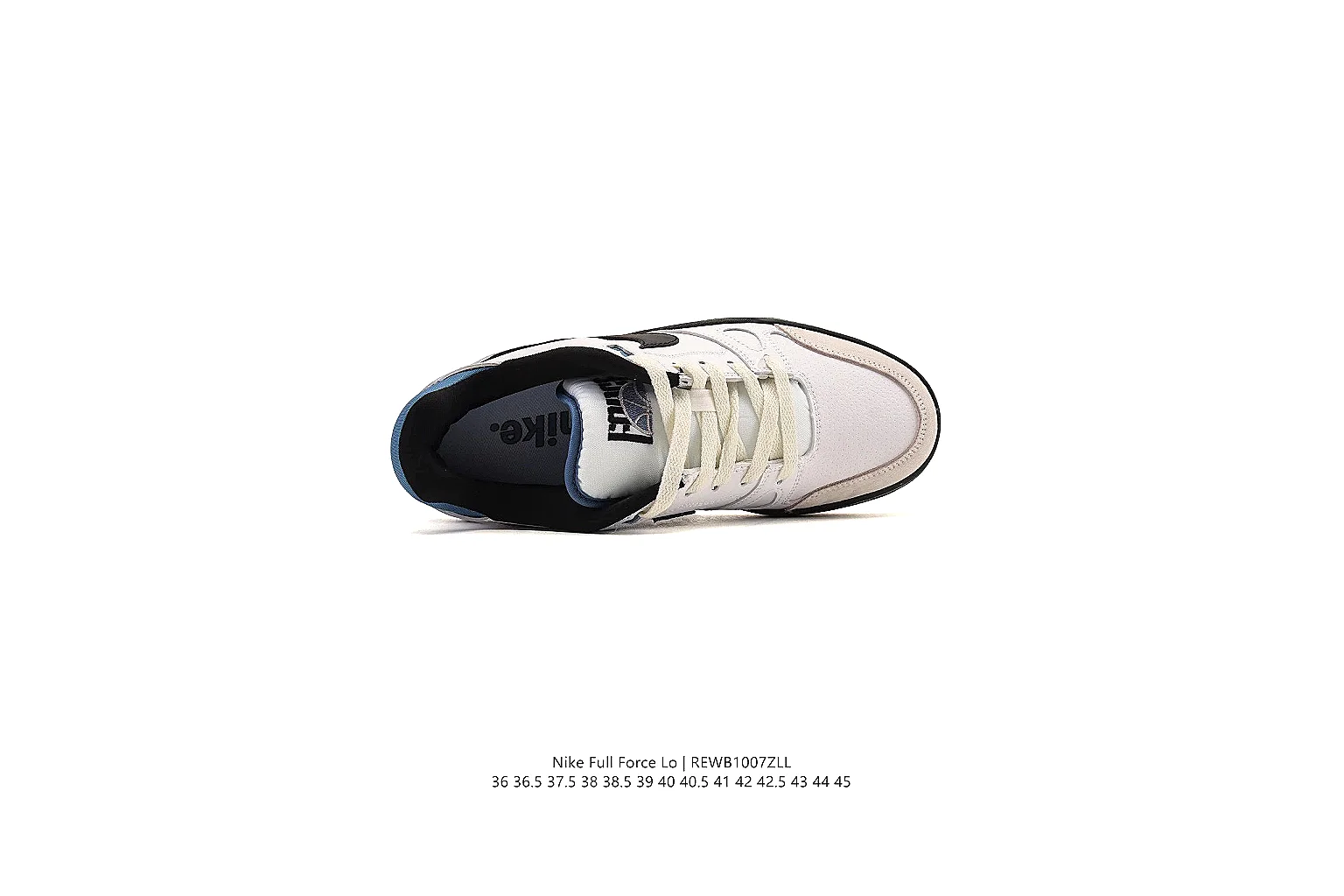 kakosheetbase.com Nike White Navy Court Low 0374 White Navy low-top product image thumbnail 3