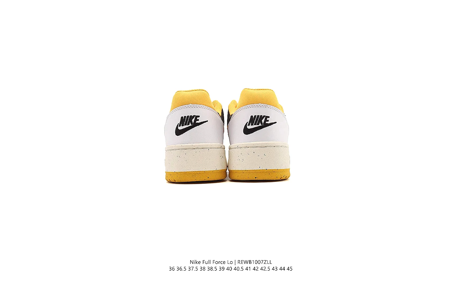 kakosheetbase.com Nike White Yellow Court Low 0369 White Yellow low-top product image thumbnail 4