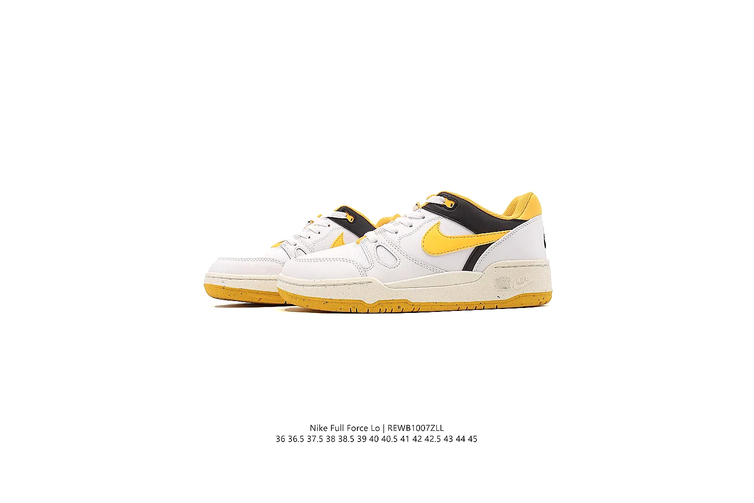 kakosheetbase.com Nike White Yellow Court Low 0369 White Yellow low-top product image thumbnail 6