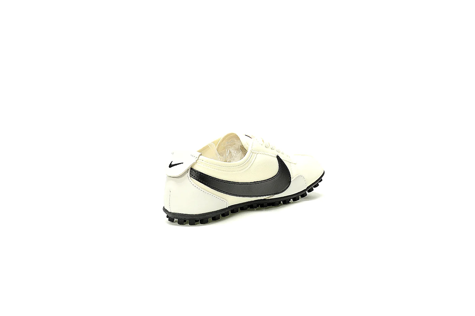 Kako Sheetbase record image for Nike Cream Black Low Court Sneaker thumbnail 6