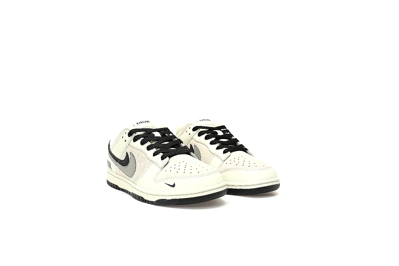Kako Sheetbase record image for Nike Cream Black Premium Low Sneaker thumbnail 5