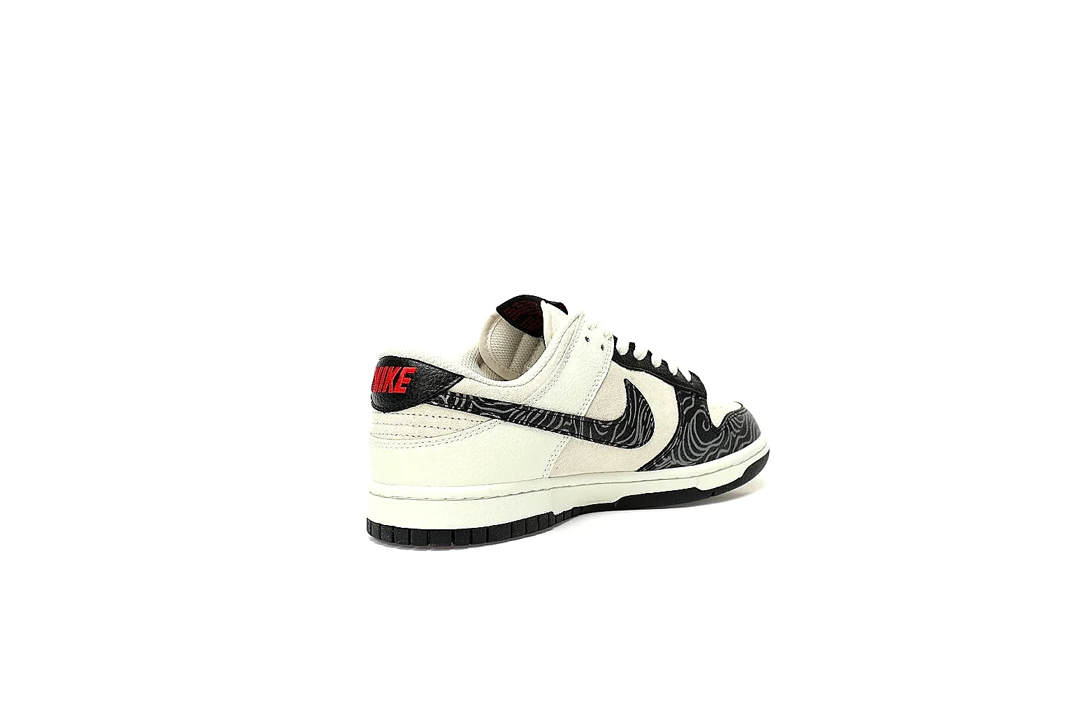 Kako Sheetbase record image for Nike Cream Black Red Low Court thumbnail 2