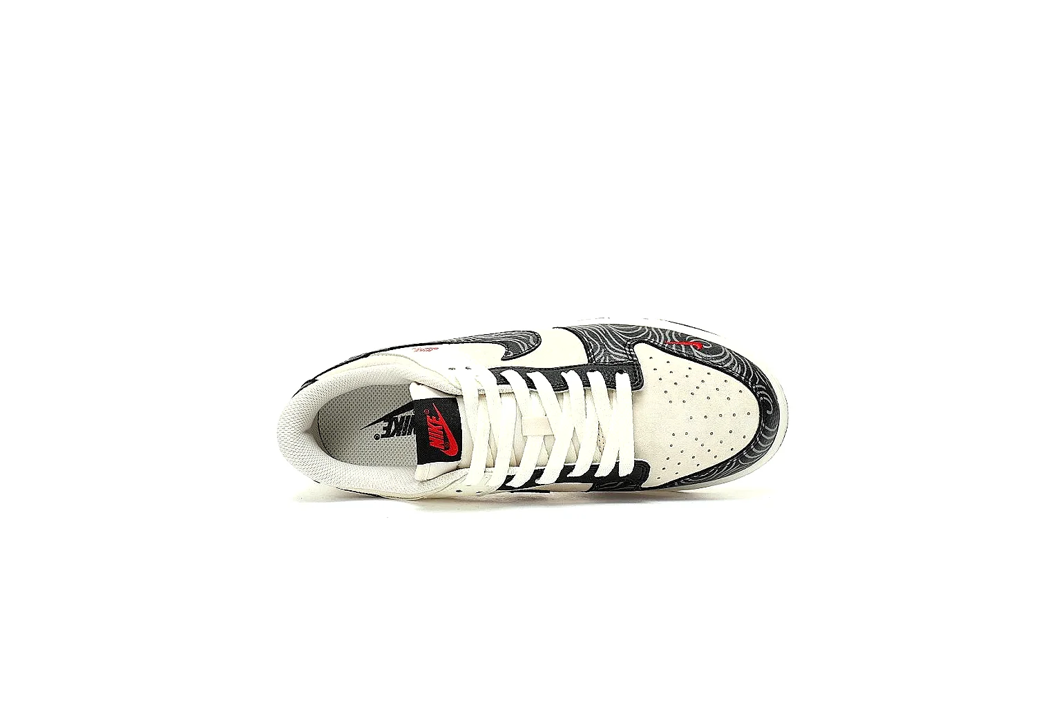 Kako Sheetbase record image for Nike Cream Black Red Low Court thumbnail 3