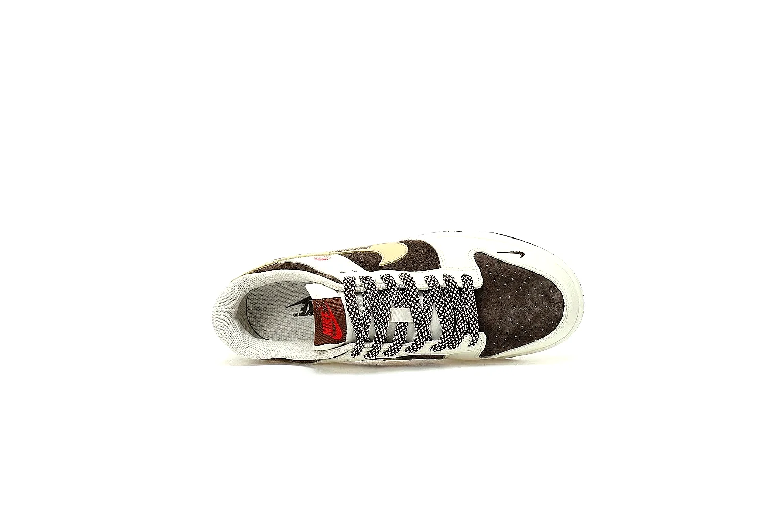 Kako Sheetbase record image for Nike Cream Brown Low Court thumbnail 3