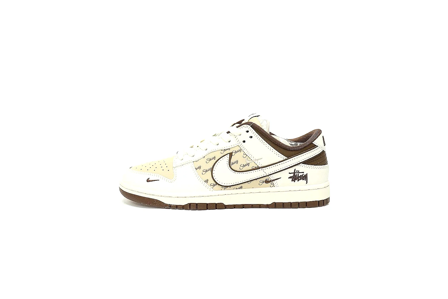 Kako Sheetbase record image for Nike Cream Brown Low Court